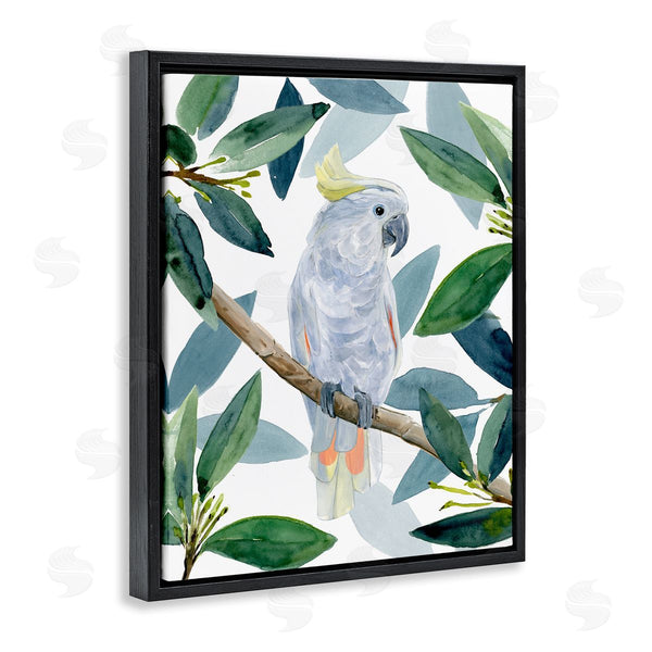 Stupell Industries Annie Warren | Tropical Cockatoo & Greenery