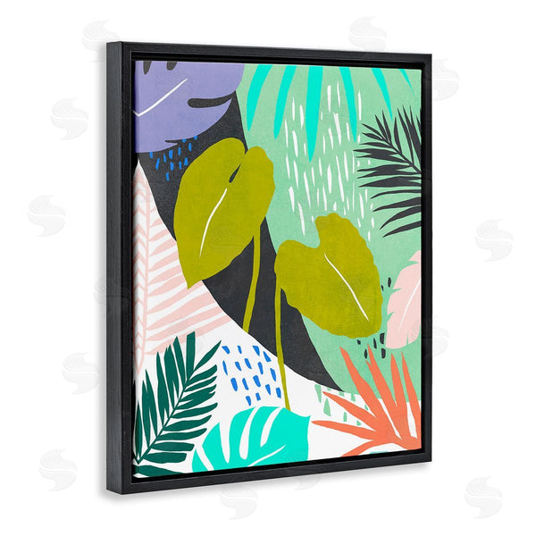 Stupell Industries Annie Warren | Tropical Leaf Pattern Wall Art
