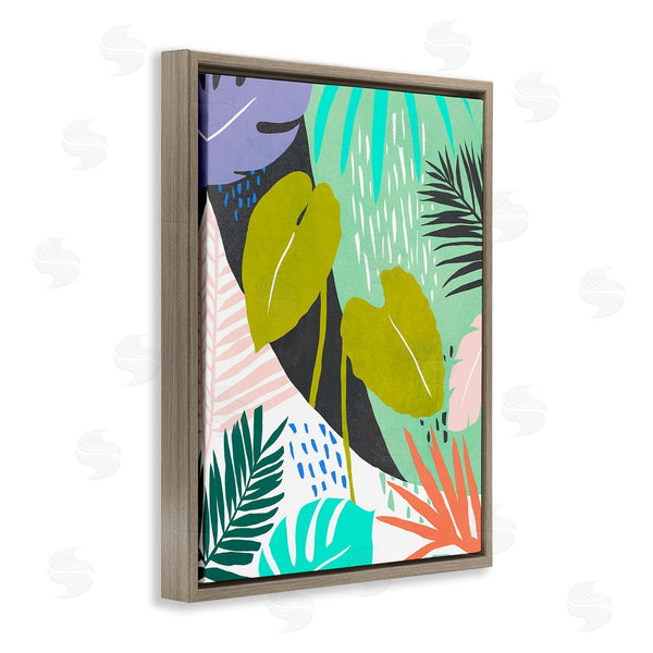 Stupell Industries Annie Warren | Tropical Leaf Pattern Wall Art
