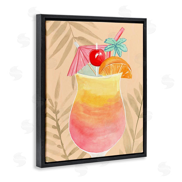 Stupell Industries Annie Warren | Tropical Mixed Drink Wall Art