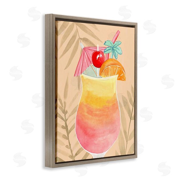 Stupell Industries Annie Warren | Tropical Mixed Drink Wall Art
