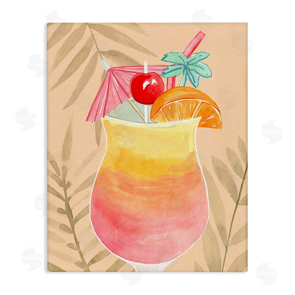 stupell industries Annie Warren | Tropical Mixed Drink Wall Art