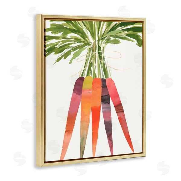 Stupell Industries Annie Warren | Vibrant Bunch Carrots