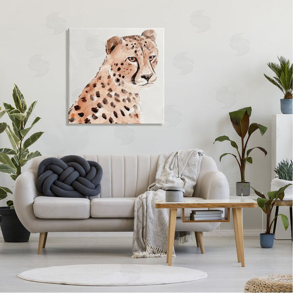 Stupell Industries Annie Warren | Wild Cheetah Painting Wall Art