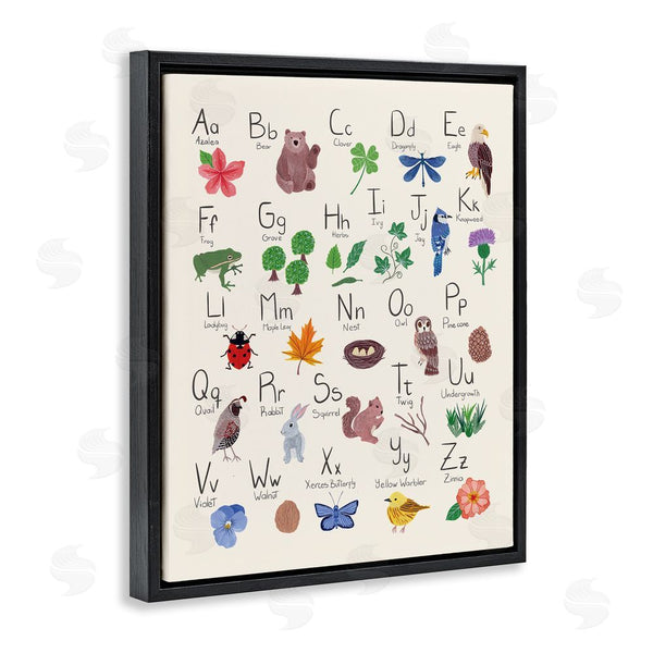 Stupell Industries Aralma | Animal Alphabet On Beige Wall Art