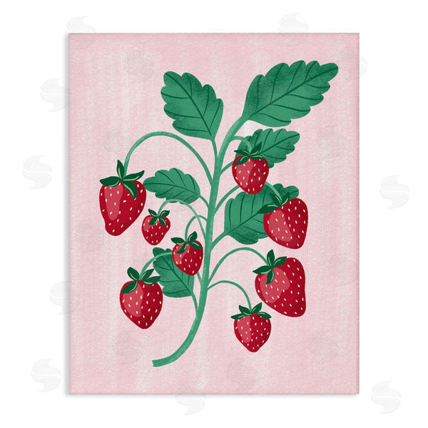 stupell industries Aralma | Fresh Strawberries Branch