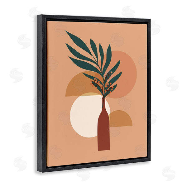 Stupell Industries Arctic Frame | Botanical Leaf & Shapes