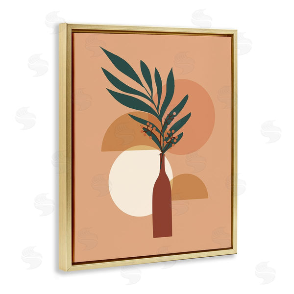 Stupell Industries Arctic Frame | Botanical Leaf & Shapes