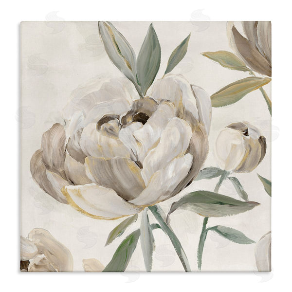 stupell industries Aria K. | Lustrous Peonies in Neutrals
