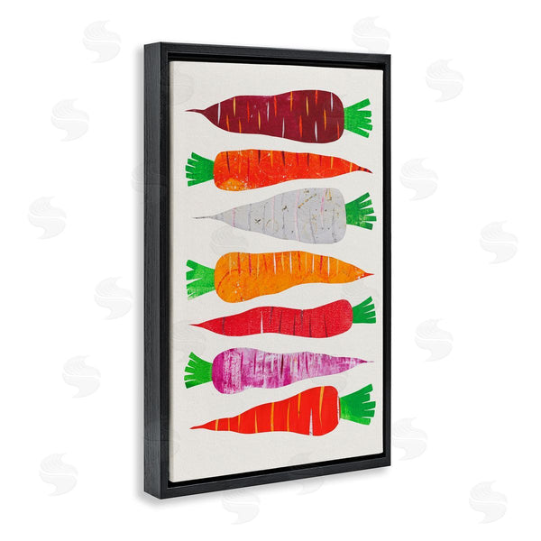 Stupell Industries Aribombari | Garden Vegetable Carrots