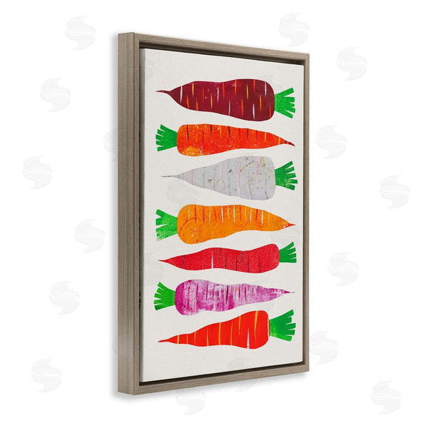Stupell Industries Aribombari | Garden Vegetable Carrots