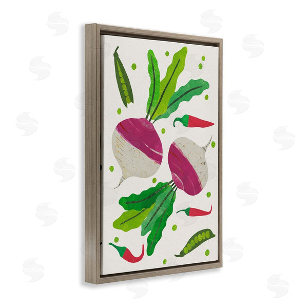 Stupell Industries Aribombari | Garden Vegetable Parsnips