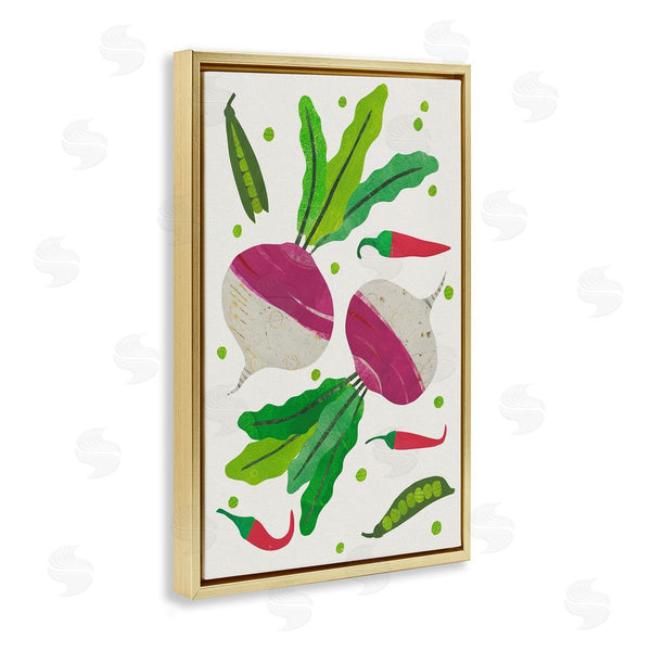 Stupell Industries Aribombari | Garden Vegetable Parsnips