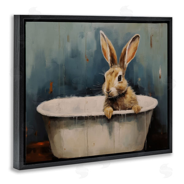 Stupell Industries Arlington Prints | Baby Bunny In Tub