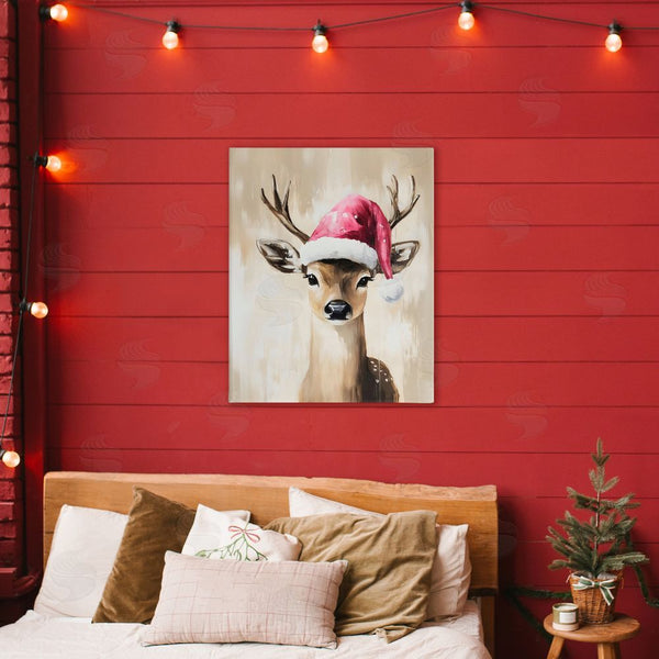 Stupell Industries Arlington Prints | Baby Christmas Deer Wall Art