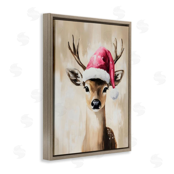 Stupell Industries Arlington Prints | Baby Christmas Deer Wall Art