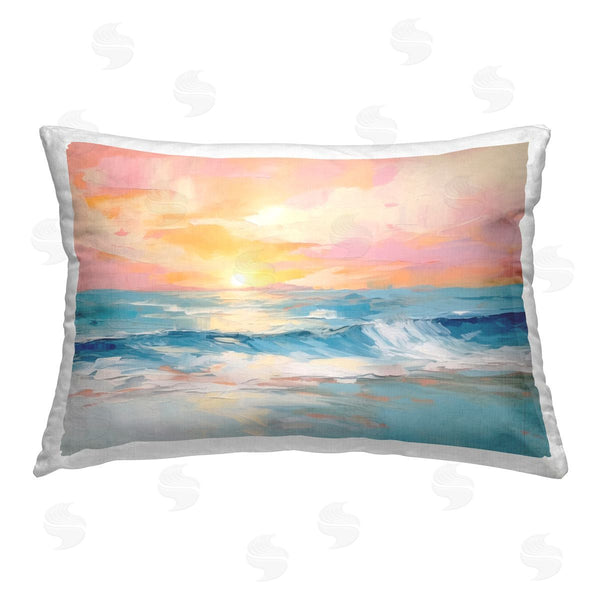 stupell industries Arlington Prints | Beach Waves Bright Sunset