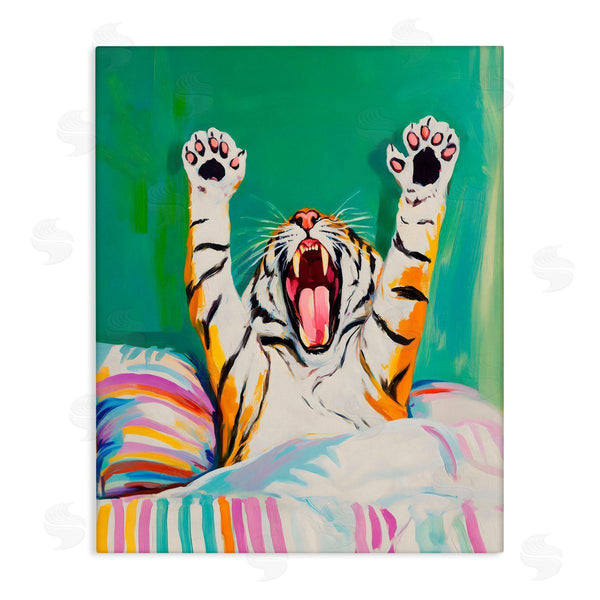 stupell industries Arlington Prints | Big Tiger Morning Yawn