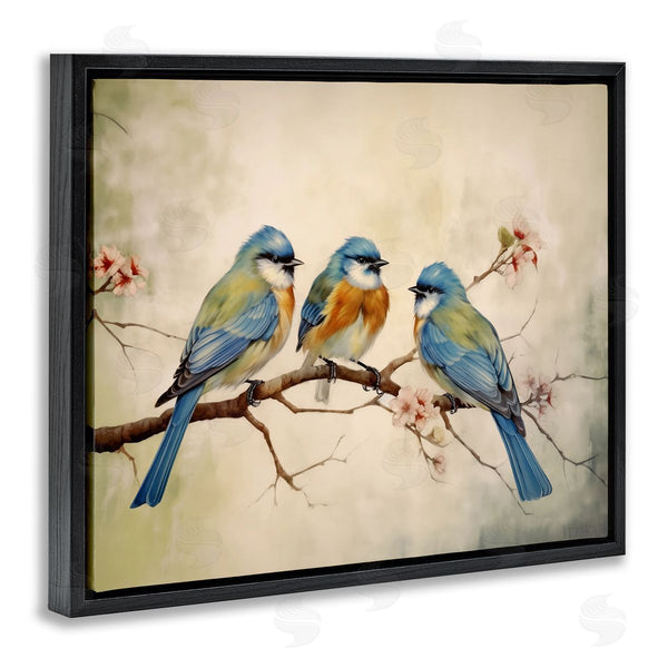 Stupell Industries Arlington Prints | Bird Trio On Branch