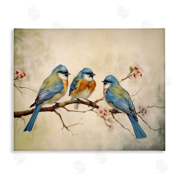 stupell industries Arlington Prints | Bird Trio on Branch