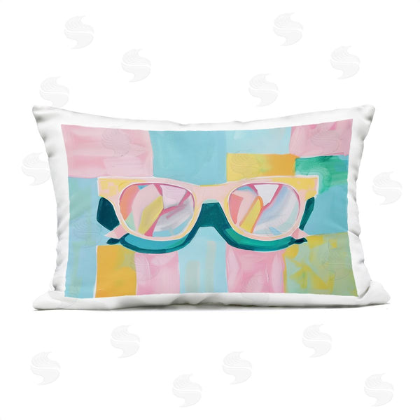 Stupell Industries Arlington Prints | Blocked Pastels & Sunglasses
