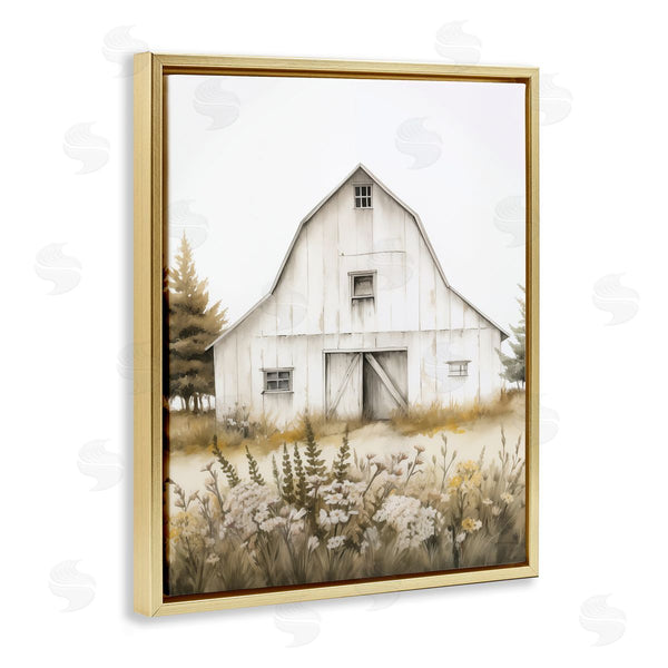 Stupell Industries Arlington Prints | Blooming Country Barn Garden
