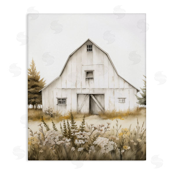 stupell industries Arlington Prints | Blooming Country Barn Garden
