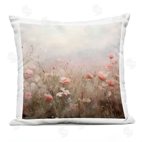 Stupell Industries Arlington Prints | Blooming Pink Meadow Flowers Printed Throw Pillow