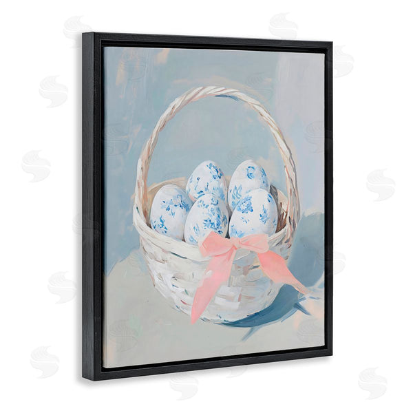 Stupell Industries Arlington Prints | Blue Floral Egg Basket