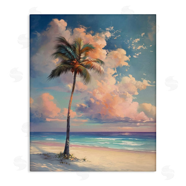 stupell industries Arlington Prints | Bright Hued Beach Palm
