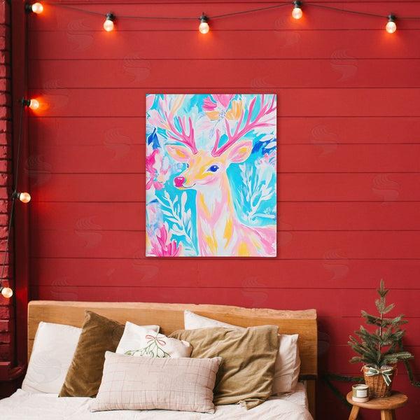 Stupell Industries Arlington Prints | Bright Pastel Deer Wall Art