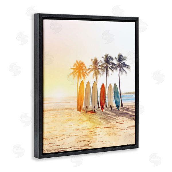 Stupell Industries Arlington Prints | Brightly Hued Surfboards
