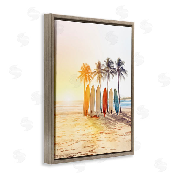 Stupell Industries Arlington Prints | Brightly Hued Surfboards