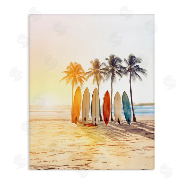 stupell industries Arlington Prints | Brightly Hued Surfboards