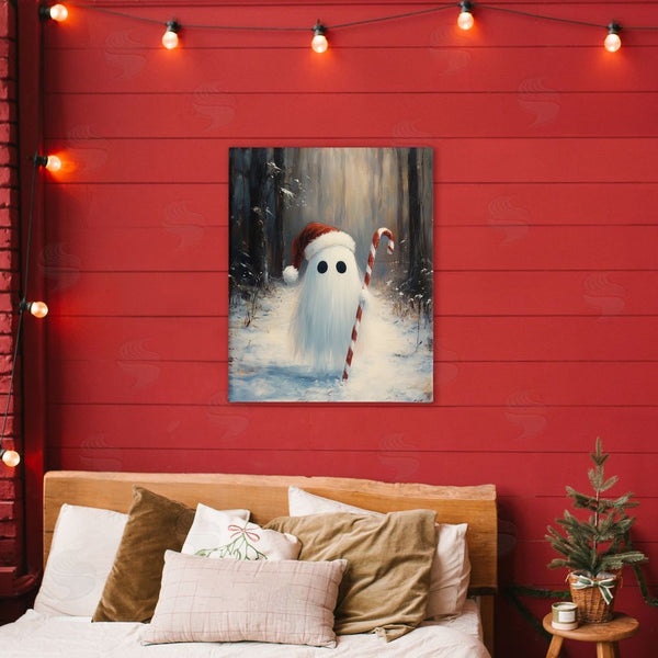 Stupell Industries Arlington Prints | Candy Cane Forest Ghost Wall Art