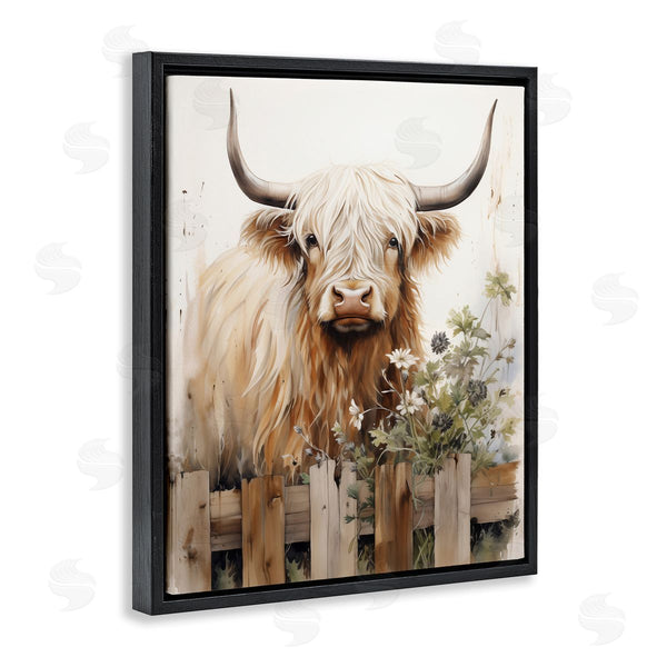 Stupell Industries Arlington Prints | Cattle & Garden Fence