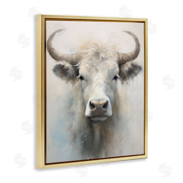 Stupell Industries Arlington Prints | Centered White Cattle