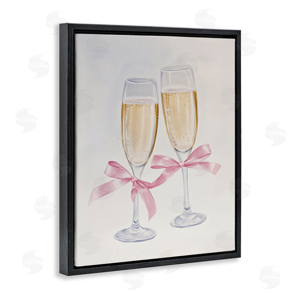Stupell Industries Arlington Prints | Chic Bow Champagne Glasses