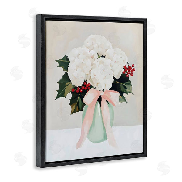 Stupell Industries Arlington Prints | Christmas Hydrangea Blooms Wall Art