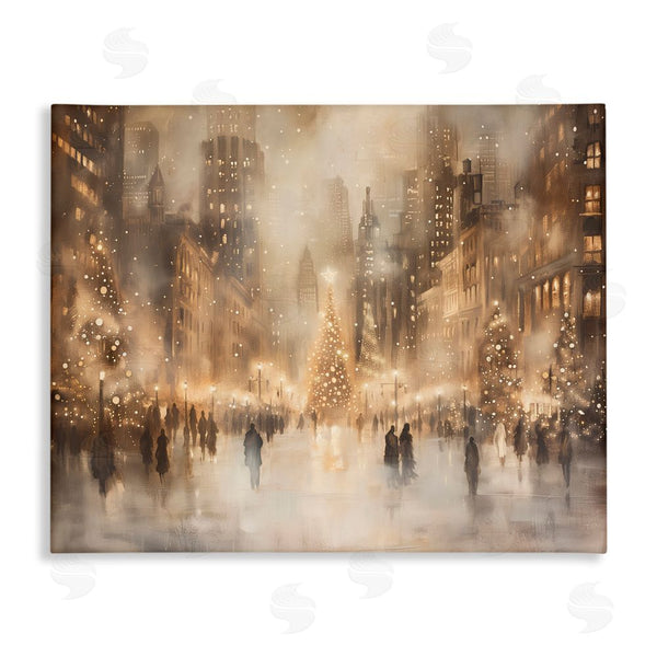 stupell industries Arlington Prints | Christmas In New York Wall Art