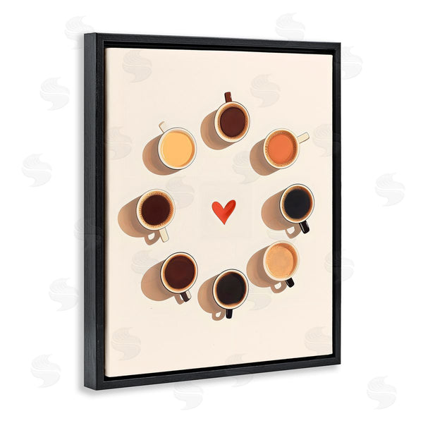 Stupell Industries Arlington Prints | Circle Of Coffee Mugs