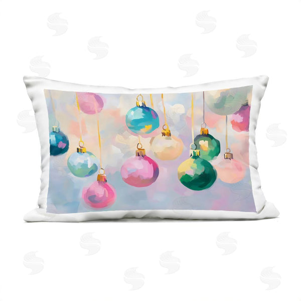 Stupell Industries Arlington Prints | Colorful Bright Pastel Ornaments Printed Throw Pillow