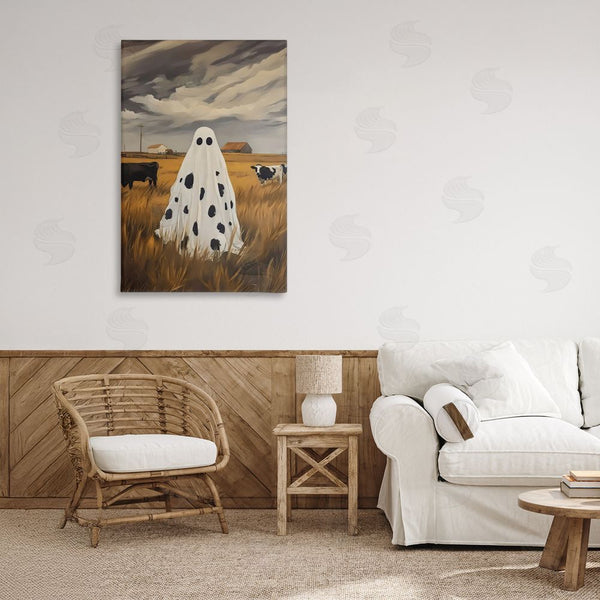 Stupell Industries Arlington Prints | Cow Ghost In Farmland Wall Art