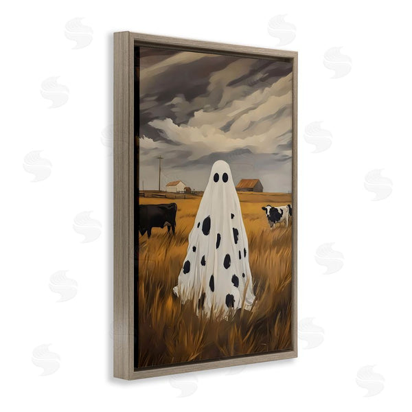 Stupell Industries Arlington Prints | Cow Ghost In Farmland Wall Art