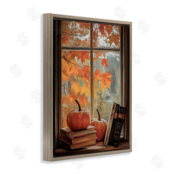 Stupell Industries Arlington Prints | Cozy Fall Window Books Wall Art