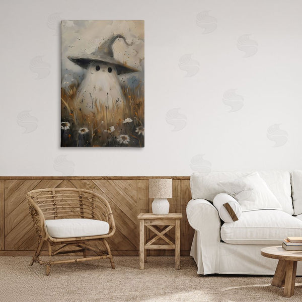 Stupell Industries Arlington Prints | Cute Ghost In Field Wall Art