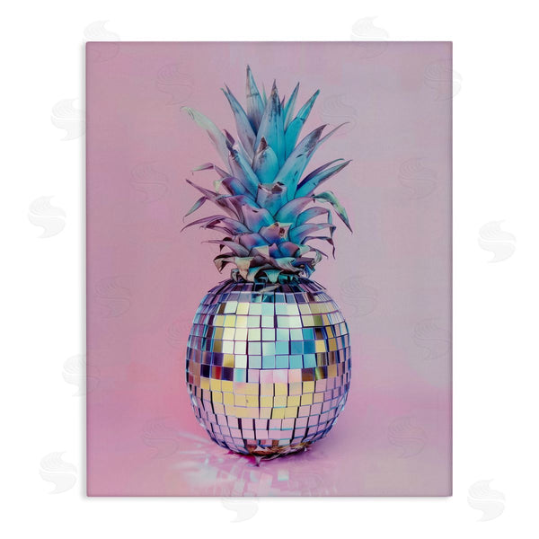 stupell industries Arlington Prints | Dazzling Disco Ball Pineapple