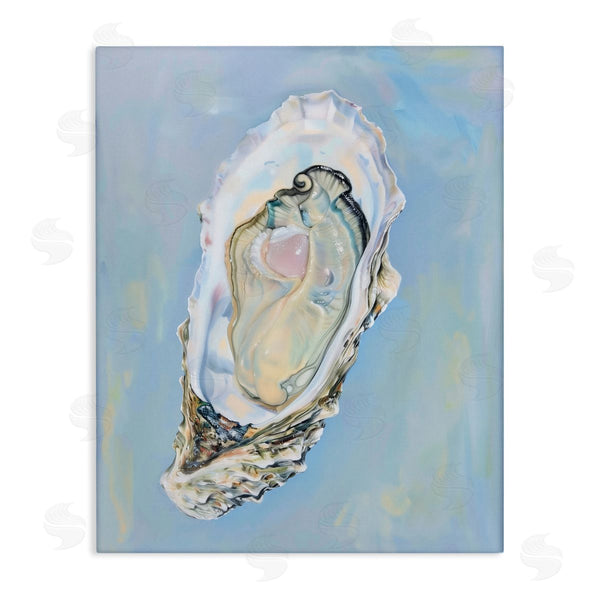 stupell industries Arlington Prints | Detailed Oyster on Blue