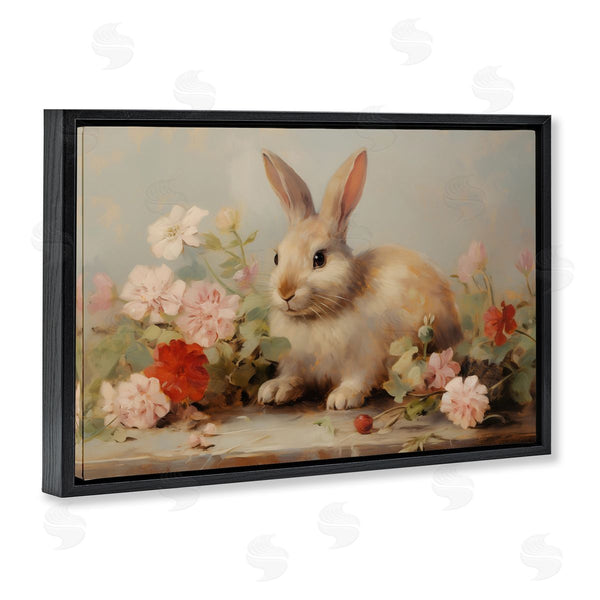 Stupell Industries Arlington Prints | Easter Bunny With Flower Bundles