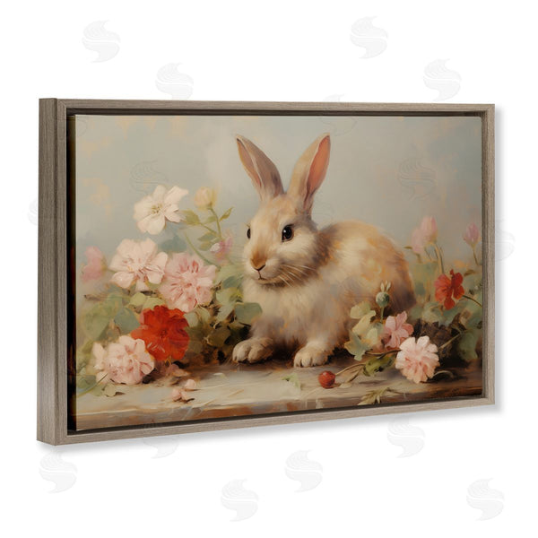 Stupell Industries Arlington Prints | Easter Bunny With Flower Bundles